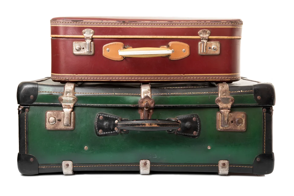Vintage suitcases